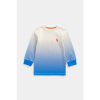 เสื้อยืดแขนยาวเด็กผู้ชาย Mothercare Ombre Long-Sleeved T-Shirt CC867