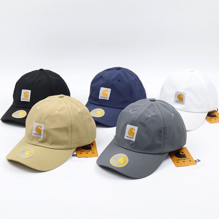 carharttaris-หมวกเบสบอลแฟชั่นสำหรับทั้งหญิงและชายใหม่บางเข้าชุดแห้งเร็วบางหมวกเข้าคู่
