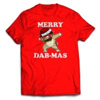 เสื้อยืดผ้าฝ้ายเสื้อยืดผ้าฝ้าย เสื้อยืดคริสต์มาสMerry Christmas Short Sleeve T-Shirt 2