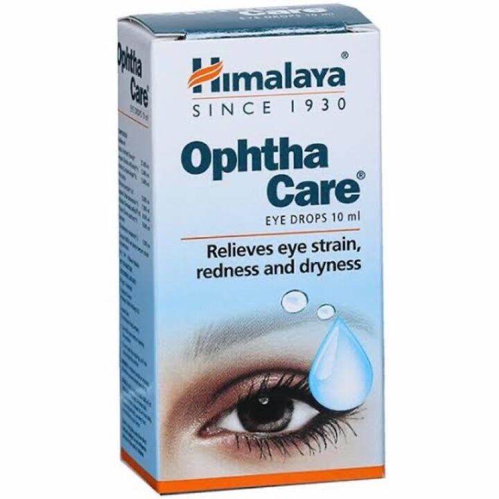 HIMALAYA OPHTHACARE EYE DROPS TO KEEP YOUR EYES HEALTHY AND SAFE