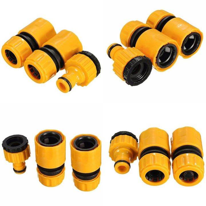 3Pcs/Set Useful Garden 1/2 3/4 Quick Coupling Hose Connector Hose