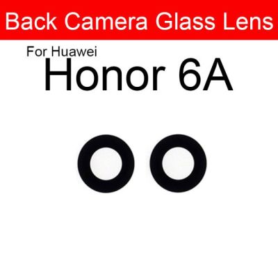 【❖New Hot❖】 anlei3 กล้องด้านหลังเลนส์กระจกสำหรับ Huawei Honor 6a 6x 6c 7a 7c 7x ฝาครอบเลนส์กระจกสำหรับ Honor Play 6c 7a 7c กล้องมืออาชีพกาวกาว