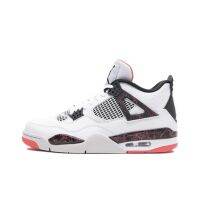 【พร้อมส่งของแท้?/ รุ่นนี่ใส่ตรงไซส NIKE Air Jordan 4 hot lava แฟชั่น รองเท้ากีฬา（สินค้าพร้อมกล่อง อุปกรณ์ครบ จัดส่งฟรี）