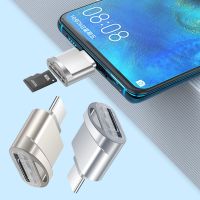 [ดีที่สุด] ✩ 3ใหม่3.1 USB ประเภท C ถึงไมโครการ์ดความจำอะแดปเตอร์ OTG เครื่องอ่านบัตรมินิการ์ดรีดเดอร์หน่วยความจำอัจฉริยะเครื่องอ่านบัตรสำหรับแล็ปท็อป Samsung Huawei ✩