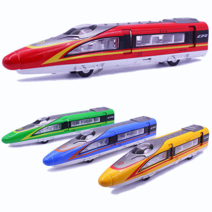 childrens-toy-alloy-high-speed-rail-model-color-fuxing-locomotive-subway-track-sound-and-light-can-be-connected-birthday-gift