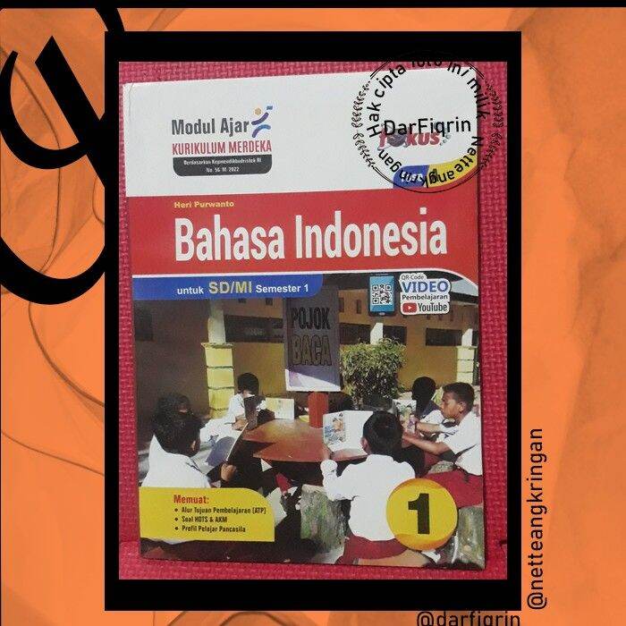 LKS Bahasa Indonesia Kelas 1 Semester 1-SD/MI KURMER Kurikulum Merdeka ...