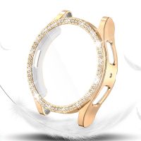 Soft Diamond Case for Samsung Galaxy Watch 5 4 40mm 44mm Cover Watch5 Screen Protector TPU Shell Women Lightweight Slim Bumper