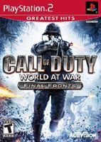 Ps2 เกมส์ Call of Duty World at War Final Fronts สงคราม PlayStation2⚡ส่งไว⚡