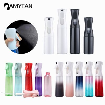 【YF】☌▤❄  200/300ML Hairdressing Spray Bottle Refillable Continuous Sprayer Hair Styling Tools