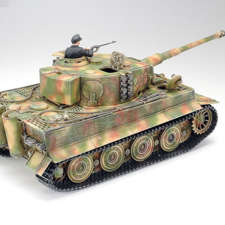 tamiya-35146-1-35-panzerkampfwagen-tiger-i-sd-kfz-181ถัง-ausfuhrunge-เวอร์ชันช้าชุดสร้างหุ่นประกอบสำหรับ-diy