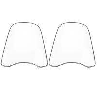 2X Motocycle Windshield Extension Spoiler Windshield Widened Edging Wind Deflector for Universal Motorcycle