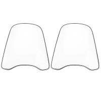 2X Motocycle Windshield Extension Spoiler Windshield Widened Edging Wind Deflector for Universal Motorcycle