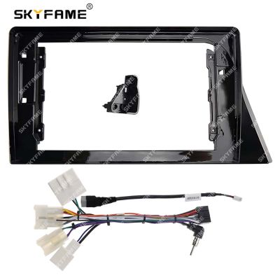 SKYFAME Car Frame Fascia Adapter Android Radio Dash Fitting Panel Kit For Toyota Sienta