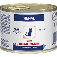 Royal canin Renal(Exp.03/2022) อาหารกระป๋องสำหรับแมวไต​ 195 g