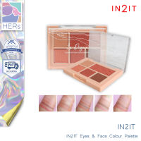 In2it Eyes &amp; Face Colour Palette อินทูอิท อาย แอนด์ เฟซ คัลเลอร์ พาเลท (มี 5 เฉดสี) In2it La Digue