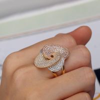 Hot K แหวนแต่งงานใบใหญ่สำหรับเจ้าสาว,แหวนแต่งงานเซอร์โคเนียแหวนครบรอบการหมั้นของขวัญวันเกิดของผู้หญิง