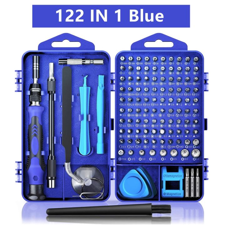 Computer Repair Kit,122 In 1 Laptop Screwdriver Kit, Precision