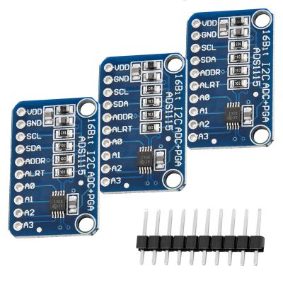 3 x ADS1115 ADC Module 16Bit 4 Channels for and for