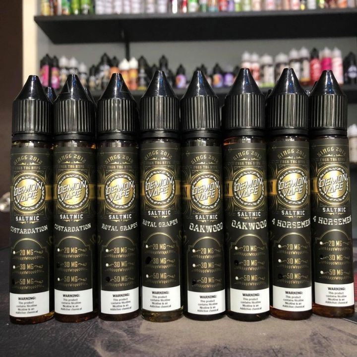 Demon Vape Salt Nic Flavors Ml Mg And Mg E Liquid Vape Juice On Sale Lazada Ph