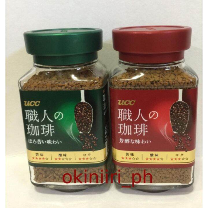 best selling ⊿UCC Craftsmans Bittersweet Shokunin Mocha Blend Instant Coffee Lazada PH