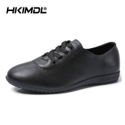 HKIMDL 2020 Women Autumn Flats Loafers Shoes Women Genuine Leather Casual