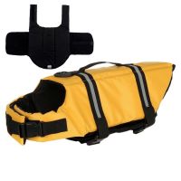 Dog Life Safety Vest Pet Swimming LifeJacket Adjustable Reflective Dog Swim Wear Rescue Item For Dogs Pet Safety Accessories