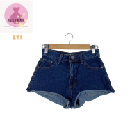 Denim shorts size m กางเกงยีนส์ขาสั้นเอวสูง