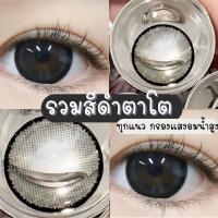 พร้อมส่ง  บิ๊กอายสีดำ Black และ รวมรุ่นขายดี ขนาดตาโต Bigeyes สายตาปกติ  กรองแสง uv (บิ๊กอาย คอนแทคเลนส์ Bigeye)n.