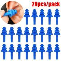 ☑◘◐ 20 Pairs Soft Silicone Earplugs Waterproof Swimming Ear Plugs Reusable Noise Protection Noise Reduction Earplug Accessories