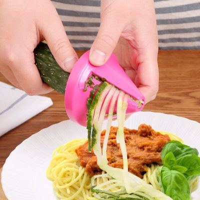 Kitchen Tools Vegetable Fruit Multi-function Spiral Shredder Peeler Manual Potato Carrot Radish Rotating Shredder Grater Graters  Peelers Slicers