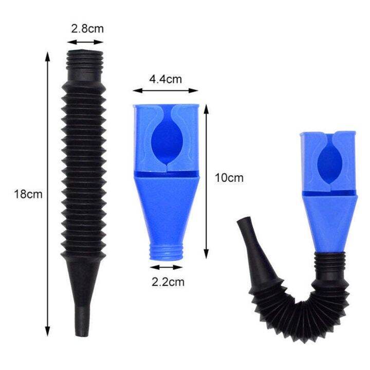 abs-กรวยพับปิดแป๊ะแบบยืดหยุ่นสำหรับทำ-corong-minyak-สีแดงเครื่องมือกรวยอเนกประสงค์