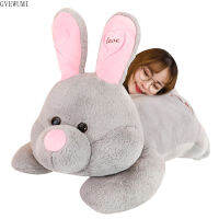 PlushFunny ยัดไส้สัตว์ตุ๊กตาเบาะตกแต่งบ้านเด็กของขวัญวันเกิดกระต่ายแถบยาวหมอนของเล่นตุ๊กตา