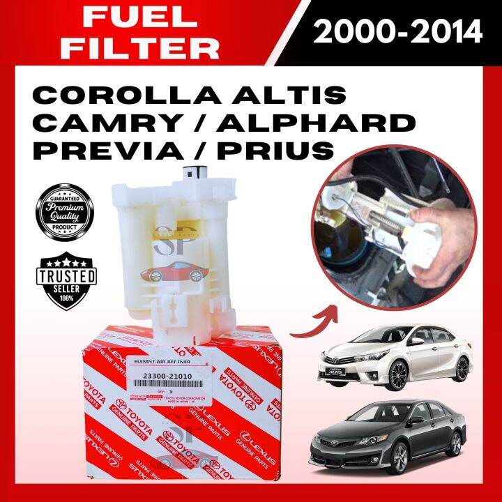 SUPER SALE! Fuel Filter for TOYOTA ALPHARD (20022008) / CAMRY (20012012) / COROLLA ALTIS (2000