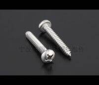 1000pcs/lot DIN7981 Stainless steel cross recessed (phillips) pan head self tapping screw ST2.2*4.5/6.5/8/9.5/13/16/19/22 Nails Screws  Fasteners