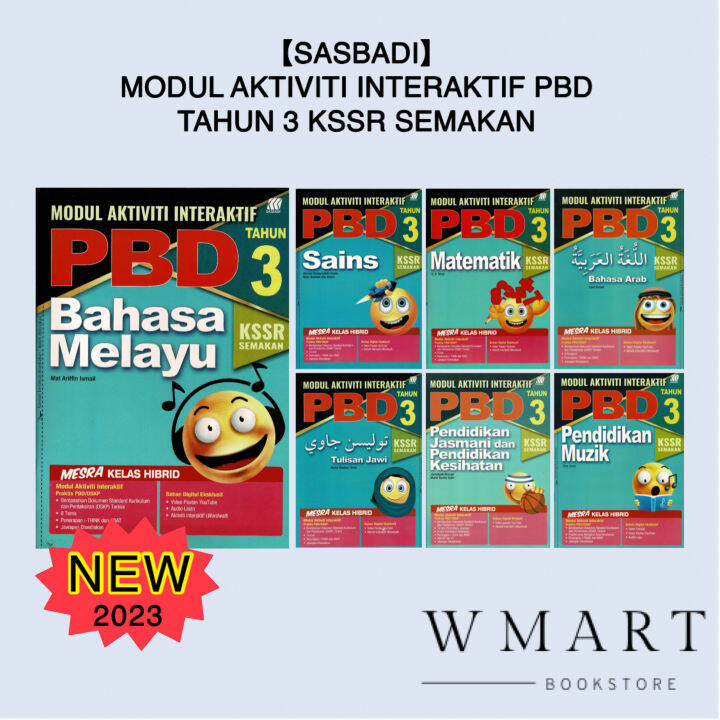 【Sasbadi】Modul Aktiviti Interaktif PBD Tahun 3 KSSR Semakan 2023 — Buku ...