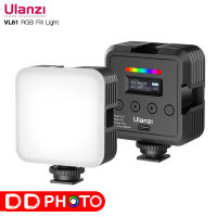 ULANZI VL61 RGB MINI PORTABLE LED LIGHT ไฟติดหัวกล้อง ไฟมาพร้อมโหมด RGB