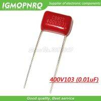 10PCS 400V103J 0.01UF 10NF 103 400V Pitch 10MM CBB Polypropylene film capacitor 400V103J P10