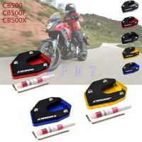 Extension♙แผ่นรองแผ่นรองขาตั้งด้านข้างแบบขาตั้งใหม่สำหรับ HONDA CB150R CBR500R CB500F CB500X CB 150R CBR 500 CB500 F/ R/x