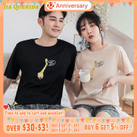 Pajama New Couple Pajamas Set Homesuit Homeclothes Fashion Style Casual Style Women and Men Short Sleeve Short Pants Sleepwear