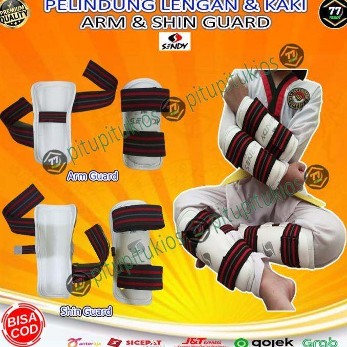 Deker Dekker Tangan Shinguard Hand Foot Protector Karate Sendy Murah