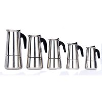 Stainless Steel Coffee Maker Mocha Espresso Latte Stovetop Percolator Tool Home Use