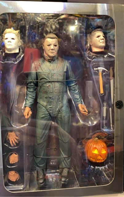 สินค้าขายดี-โมเดลฟิกเกอร์-ultimate-michael-myers-halloween-2-ของเล่น-ของสะสม-โมเดล-kid-toy-model-figure