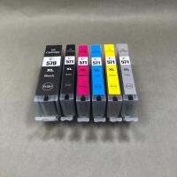 คุ้มค่าที่ซื้อ6สี Pgi-570xl Cli-571xl ที่รองรับตลับหมึกสำหรับ Canon Pixma Mg7750 Mg7751 Mg7752 Mg7753 Ts9055 Ts8050 Ts8052 Ts8051