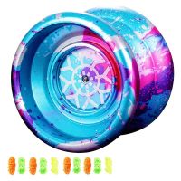 Unresponsive Yoyo，Professional Yoyo for Kids，Aluminum Beginner Yo-Yos Ball for Yoyos Players with 10 Yo-Yo Strings