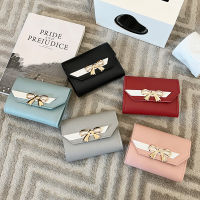 Portable Coin Purses Quality Female Card Holder Ladies Coin Purses Short Coin Purses Women Wallet Bow Wallet