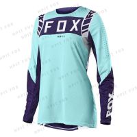 ZZOOI Cross Country Mountain Bike Jersey Womens Downhill Jersey Hpit Fox Dh Bmx Mtb Racing Motocross Ladies Cycling Shirt Ciclismo Men