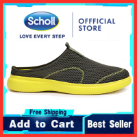 Scholl รองเท้าสกอลล์ scholl รองเท้า scholl Scholl รองเท้าสกอลล์ scholl รองเท้า รองเท้า scholl  ผู้ชาย scholl รองเท้าผ้าใบผู้ชายรองเท้าผู้ชาย scholl ขนาดใหญ่ 46 47 48 ครึ่งรองเท้าแตะรองเท้าแตะแบนผู้ชายแฟชั่นเดินรองเท้าผ้าใบเกาหลีครึ่งหนึ่ง-2030