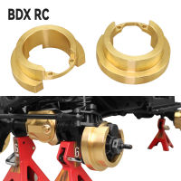 BDXRC 2PCS 110 RC จำลองรถปีนเขา TRX-4 TRX4 TRX6 G500ทองเหลืองน้ำหนักสมดุลหนักทองแดงน้ำหนักอัพเกรด Part