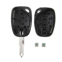 1pc 2 Button Remote Car Key Shell Cover Fob Case For Vauxhall for Opel Vivaro/Renault Movano Trafic Renault Kangoo Blank