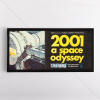 ☸♕◐ 2001 Space Odyssey Vintage Art ฟิล์มพิมพ์ผ้าไหมโปสเตอร์ Home Wall Decor 24x36inch